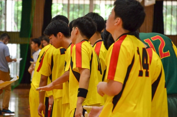 県新人大会男子ハンド部決勝vs那覇西高校 | フォトアルバム | 学校法人 興南学園｜夢への一歩は、興南から